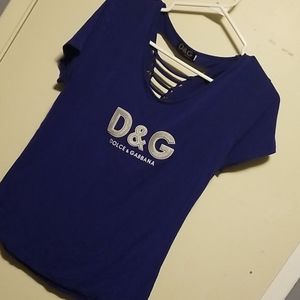 COPY - D&G Authentic T- shirt with mesh back v ne…